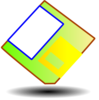Colorful Floppy Disk Clip Art